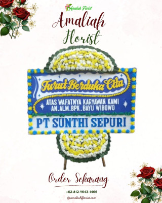 Papan Bunga Duka di Yokari