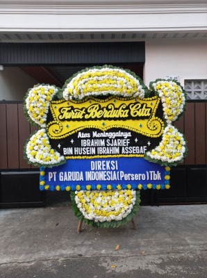 Papan Bunga Duka di Yokari